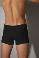Doreanse Doğal Modal Erkek Boxer 1767 Siyah farklı açı