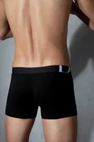 Doreanse Doğal Modal Erkek Boxer 1777 Siyah görsel 11