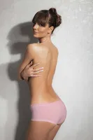 Doreanse Modal Bayan Şort 8136 Pembe farklı açı