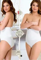 Emay Dikişsiz Double Slip Korse 2009 Beyaz görsel 7