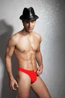 Erkek G-String Doreanse 1354 Kırmızı farklı açı