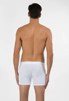 Kom Erkek Boxer - Arsenal Pamuklu 2 li Erkek Boxer Beyaz detay görünüm