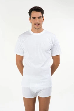 Kom Kom Eduardo Bisiklet Yaka 2 li Erkek Tshirt