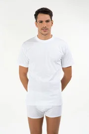 Kom Kom Eduardo Bisiklet Yaka 2 li Erkek Tshirt