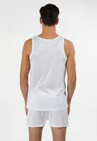Kom Erkek Atlet - Elite Pamuk Merserize Askılı Erkek Atlet Beyaz detay görünüm