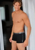 Kom Erkek Boxer - Conan Pamuk Silver Elastik Kemer Boxer görsel 6