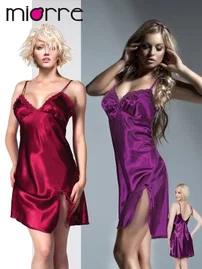 Miorre Saten Gecelik - 001-018052