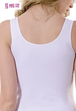 Miss Fit Miss Fit Dikişsiz Atlet Kalın Askılı 1601 - Alternatif Görünüm