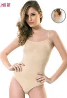 Miss Fit Dikişsiz İnce Askılı Korsajlı Body 1903 Ten detay görünüm