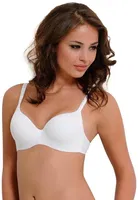 Gizli Balenli Destekli Basic Sütyen Destekli Sütyen NBB 3576 Beyaz görsel 5