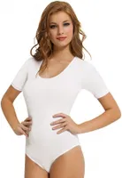 NBB Yarım Kol Çıtçıtlı Body 2945 Beyaz