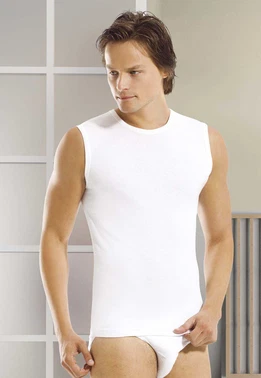 Öztaş Öztaş Erkek Ribana Kolsuz Sıfır Yaka Atlet A1043 - Alternatif Görünüm