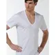 Çift Kaplan Derin V Yaka T-Shirt 936