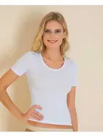 Anıl Kısa Kollu Bayan Thermal Atlet 8532 Beyaz detay görünüm