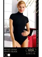 Anıt Balıkçı Yaka Kısa Kol 4056 Siyah farklı açı