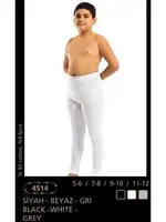 Anıt Erkek Çocuk Tayt 4514 Beyaz detay görünüm