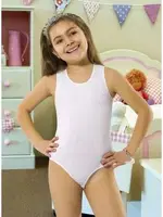 Anıt Kız Çocuk Geniş Askılı Body 4524 Beyaz detay görünüm