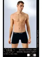 Anıt Licralı Erkek Boxer 1115 Siyah görsel 8