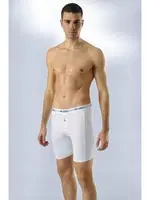 Anıt Licralı Uzun Erkek Boxer 1114 Beyaz görsel 7