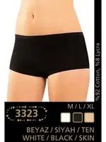 Anıt Licralı Bayan Bato 3323 - 4 Adet Siyah detay görünüm