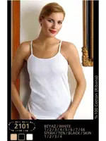 Anıt Ribana Biyeli ip Askılı 2101 Beyaz görsel 5