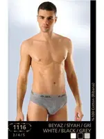 Anıt Ribana Erkek Slip 1116 Gri görsel 6