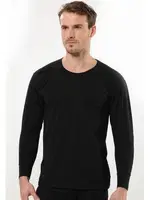 Anıt Termal Erkek Üst 1159 Siyah detay görünüm