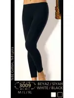 Anıt Uzun Tayt 3009 Siyah detay görünüm