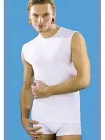 Berrak Likralı Süprem Kolsuz Bisiklet Yaka Atlet 1026 Beyaz farklı açı