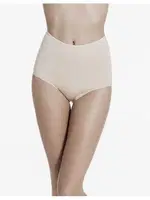 Çift Kaplan Elastanlı Yüksek Bel Külot 665 Ten