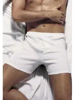 Çift Kaplan İnterlok Boxer 790 Beyaz detay görünüm