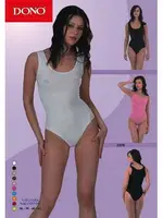 Dono Çıtçıtlı Kalın Askılı Body 2320 Beyaz farklı açı