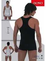 Dono Lycra Sporcu Atlet 1220 Siyah farklı açı