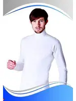 Dono Lycra Uzun Kol Tam Balıkçı Yaka 1251 Beyaz detay görünüm