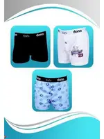 Dono Penye Baskılı Boxer 3115 Siyah görsel 4