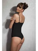 Doreanse Body Doğal Modal İnce Askılı 12201 Siyah detay görünüm