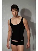 Doreanse Doğal Modal Erkek Atlet 2255 Siyah farklı açı