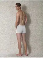 Doreanse Doğal Modal Erkek Boxer 1777 Beyaz görsel 9