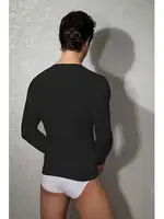 Doreanse Doğal Modal Kollu T.Gümüş 2955 Siyah detay görünüm