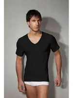 Doreanse Erkek U-yaka T.Gümüş 2810 Siyah