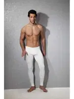 Doreanse Likralı Dıştan Lastikli Erkek Termal Don 1960 Ekru