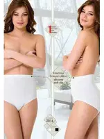 Emay Dikişsiz Toparlayıcı Slip Korse 2016 Beyaz görsel 13