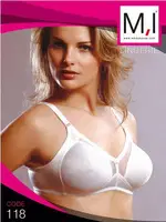 Emay Toparlayıcı Sütyen 118 C Cup Beyaz görsel 4