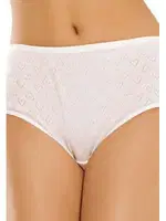 Erdem Jakarlı Bayan Bato 2515 Beyaz detay görünüm