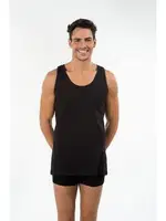 Kom Erkek 2'li Atlet - Henry Askılı 2 li Basic Erkek Atlet Siyah görsel 6