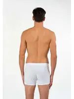 Kom Erkek Boxer - Colin Pamuklu 2 li Erkek Boxer Beyaz detay görünüm