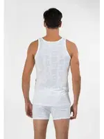 Kom Erkek Atlet - Anka Askılı Modal Jakar Desen Erkek Atlet Beyaz görsel 6