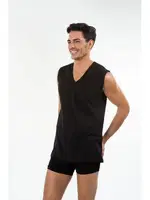 Kom Erkek Atlet - Nobre V Yakalı Pamuklu Basic Erkek Atlet görsel 5