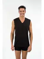 Kom Erkek Atlet - Nobre V Yakalı Pamuklu Basic Erkek Atlet farklı açı