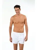 Kom Erkek Boxer - Adrian Pamuklu 2 li Erkek Boxer Beyaz detay görünüm